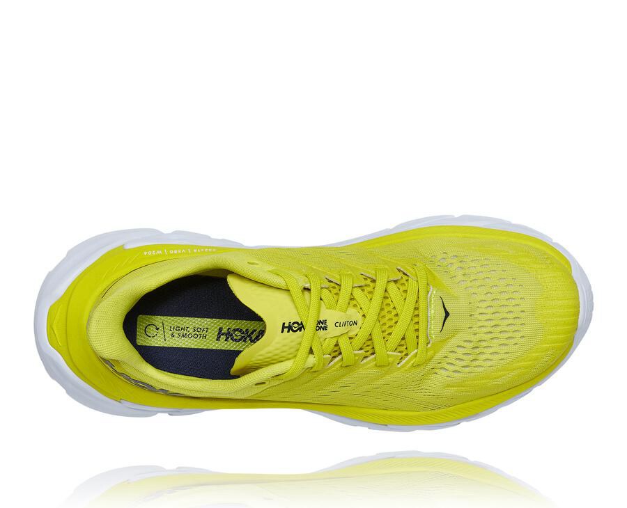 Hoka One One Hardloopschoenen Dames - Clifton Edge - Fluoreszierend - OV6107938